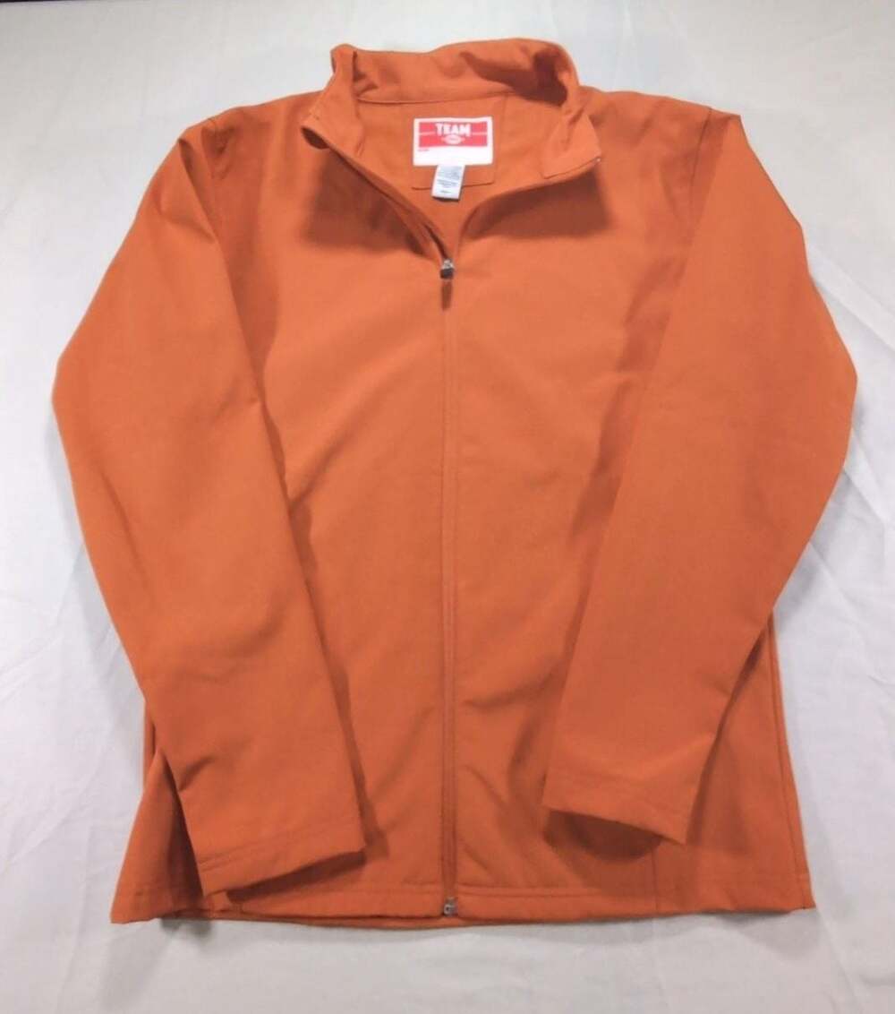 Orange Lightweight Stand Collar Jacket